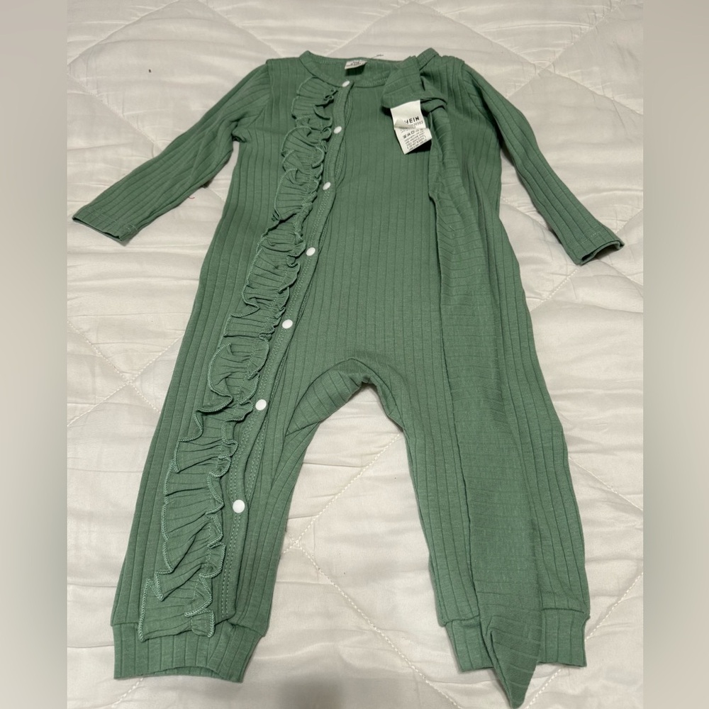 one piece size 9/12 button up